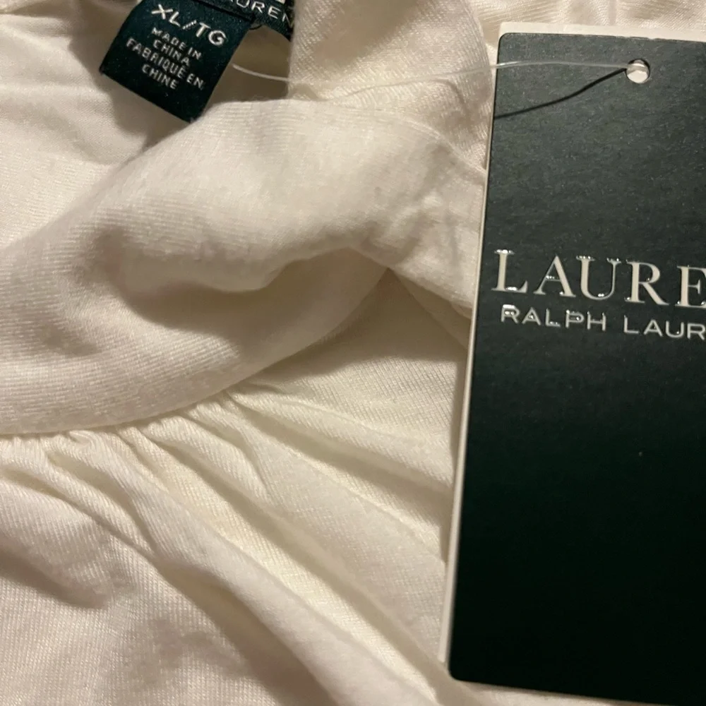 Lauren Ralph Lauren's soft jersey top. - Picture 3 of 5